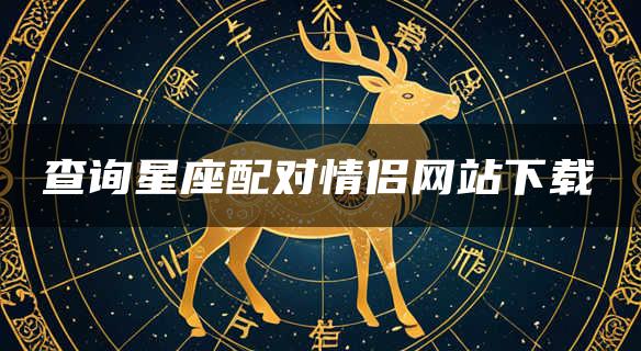 查询星座配对情侣网站下载