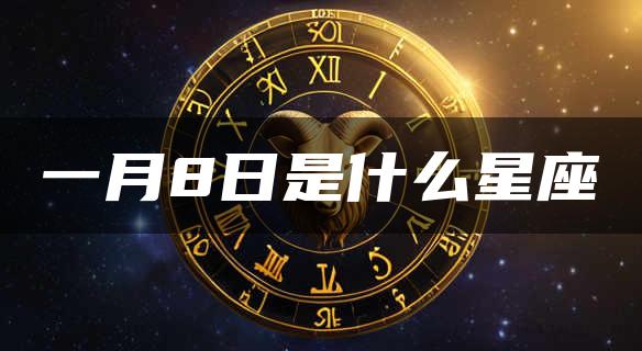 一月8日是什么星座