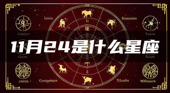 11月24是什么星座